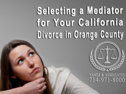 Selecting a Mediator for Your California Divorce in the OC